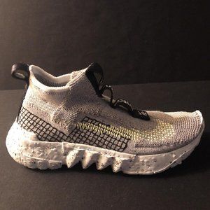 Nike Space Hippie 02 This Is Trash Men Size 4 Women 5.5 Grey Volt New CQ3988-002